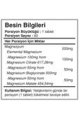 Suda Vitamin Multi Form Magnesıum Complex 60 Tablet thumbnail 2