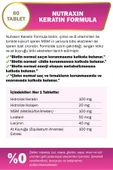 Nutraxin Keratin Formula 60 Tablet thumbnail 3