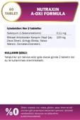Nutraxin A-Oxi Formula 60 Tablet thumbnail 4