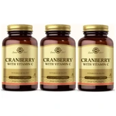 Solgar Cranberry Extract With Vitamin C 60 Kapsül 3 Adet thumbnail 1