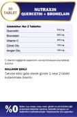 Quercetin+Bromelain 30 Tablet thumbnail 2
