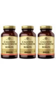 Solgar Calcium Magnesium Plus Boron 100 Tablet 3 Adet thumbnail 1