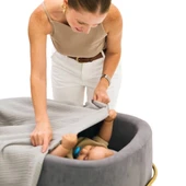 Miniboni Müslin Battaniye - Grey thumbnail 6