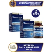 Nutraxin Magnesium Daily 60 Tablet 2 Adet thumbnail 1
