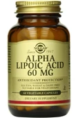Solgar Alpha Lipo Acid 60 Mg 60 Kapsül thumbnail 1