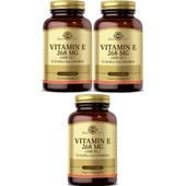 Solgar Vitamin E 400 Iu 50 Kapsül 3 Adet thumbnail 1