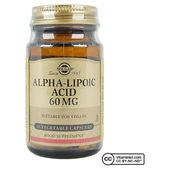 Solgar Alpha Lipoic Acid 60 Mg 30 Kapsül thumbnail 1