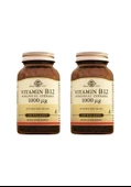 Solgar Vitamin B12 1000 mcg 100 Tablet 2'li thumbnail 1
