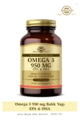 Solgar Omega-3 950 Mg 50 Softgel thumbnail 1