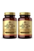 Solgar Alpha Lipoic Acid 200 mg 50 Kapsül 2 Adet thumbnail 1