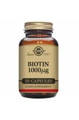 Solgar Biotin 1000 Mcg 50 Kapsül thumbnail 1