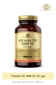 Solgar Vitamin D3 1000ıu 100 Kapsül thumbnail 2