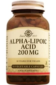 Solgar Alpha Lipoic Acid 200 mg 50 Kapsül thumbnail 1