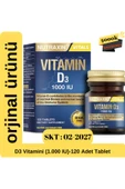 Nutraxin D3 Vitamini (1.000 IU)-120 Adet Tablet thumbnail 1