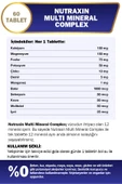 Nutraxin Multi Mineral Complex 60 Tablet thumbnail 8