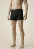 3 Adet Dnx Erkek Likralı Boxer thumbnail 4