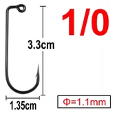 10 gr Jig Head 0/1 No İğne- 4 Adet thumbnail 3