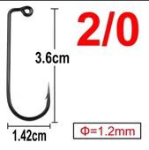 12 gr Jig Head 0/2 No İğne- 4 Adet thumbnail 3