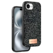 Onegif Apple iPhone 16E Bright Simli Kapak - Siyah thumbnail 2