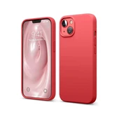 Newface Apple iPhone 14 Kılıf First Silikon - Kırmızı thumbnail 3