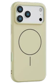 Joko Apple iPhone 17 Pro Max Jully Magsafe Kapak - Bej thumbnail 1