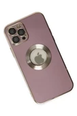 Newface Apple iPhone 12 Pro Kılıf Store Silikon - Mor thumbnail 3