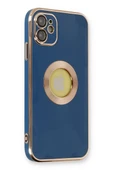 Newface Apple iPhone 12 Kılıf Store Silikon - Mavi thumbnail 1