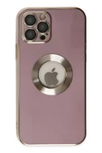 Newface Apple iPhone 12 Pro Kılıf Store Silikon - Mor thumbnail 2