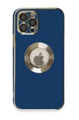 Newface Apple iPhone 12 Pro Kılıf Store Silikon - Mavi thumbnail 3