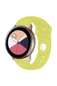 Newface Watch 20mm Klasik Kordon - Sarı thumbnail 1