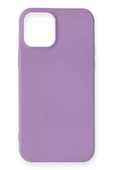 Newface Apple iPhone 12 Mini Kılıf First Silikon - Lila thumbnail 1