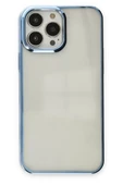 Newface Apple iPhone 14 Pro Kılıf Element Silikon - Sky Blue thumbnail 1