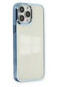 Newface Apple iPhone 14 Pro Kılıf Element Silikon - Sky Blue thumbnail 2