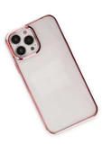 Newface Apple iPhone 14 Pro Max Kılıf Element Silikon - Pembe thumbnail 3