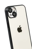 Newface Apple iPhone 15 Razer Lensli Silikon - Siyah thumbnail 3