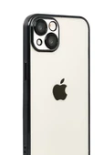 Newface Apple iPhone 15 Razer Lensli Silikon - Siyah thumbnail 2