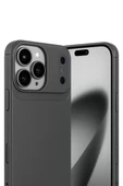 Newface Apple iPhone 17 Pro Auto Focus Karbon Kapak - Gri thumbnail 2