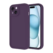 Newface Apple iPhone 14 Kılıf Viera Silikon - Mor thumbnail 3