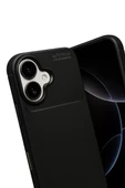 Newface Apple iPhone 17 Auto Focus Karbon Kapak - Siyah thumbnail 2