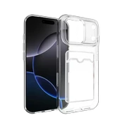 Newface Apple iPhone 17 Pro Kart Şeffaf Silikon - Şeffaf thumbnail 3
