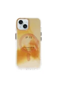 Joko Apple iPhone 15 Phantom Magsafe Kapak - Gold thumbnail 1