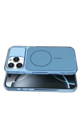 Joko Apple iPhone 16 Pro Max Bruma Magsafe Kapak - Mavi thumbnail 3