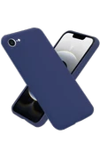 Newface Apple iPhone 16E Kılıf First Silikon - Lacivert thumbnail 1