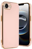 Newface Apple iPhone 16E Kılıf Volet Silikon - Pembe thumbnail 1