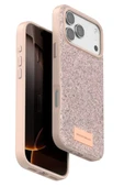 Onegif Apple iPhone 17 Pro Bright Simli Kapak - Pembe thumbnail 1