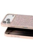 Onegif Apple iPhone 17 Pro Bright Simli Kapak - Pembe thumbnail 2