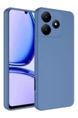 Newface Realme C61 Kılıf First Silikon - Mavi thumbnail 1
