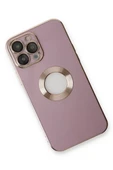 Newface Apple iPhone 13 Pro Max Kılıf Store Silikon - Mor thumbnail 3
