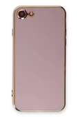 Newface Apple iPhone 7 Kılıf Volet Silikon - Mor thumbnail 2