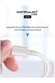 Konfulon DC04 Süper Hızlı Micro USB Kablo 1M 2A thumbnail 3